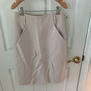 Prada pencil skirt with stain.